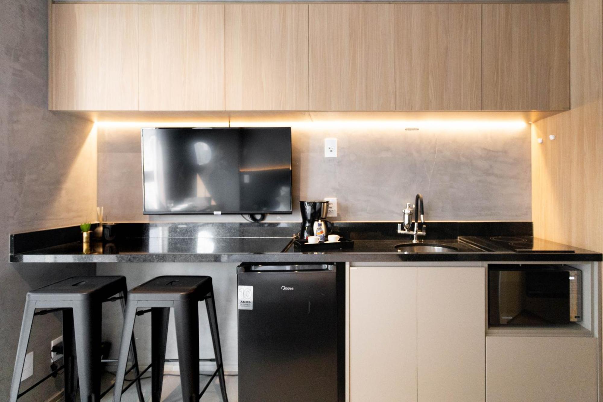 Condominio Belint Bela Cintra - Studios Por Temporada 상파울루 외부 사진