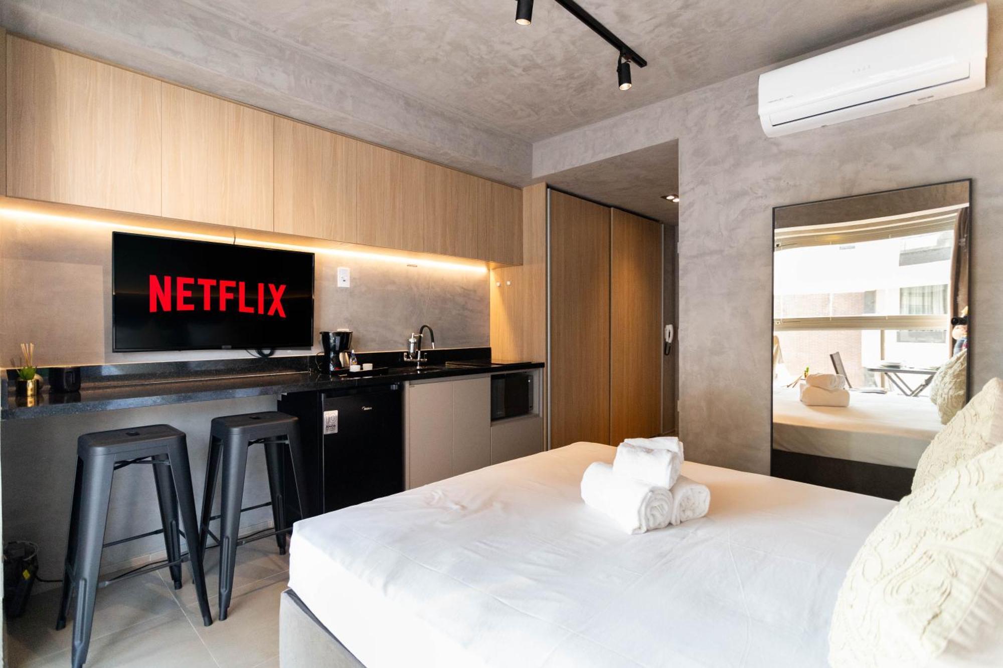 Condominio Belint Bela Cintra - Studios Por Temporada 상파울루 외부 사진
